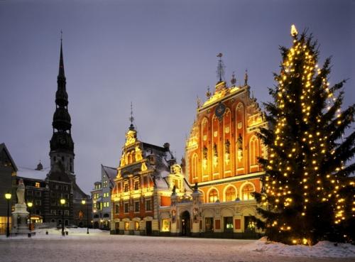 Foto Natalizie - Albero di Natale a Riga