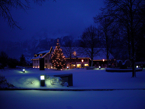 Foto di Natale - Paesaggi Romantici