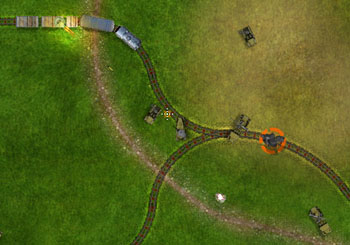 Gioca on line a Rail War - Treno in guerra gratis